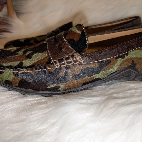 Bill "Hair On" Leather Horse Bit Loafers - Picture 10 of 12